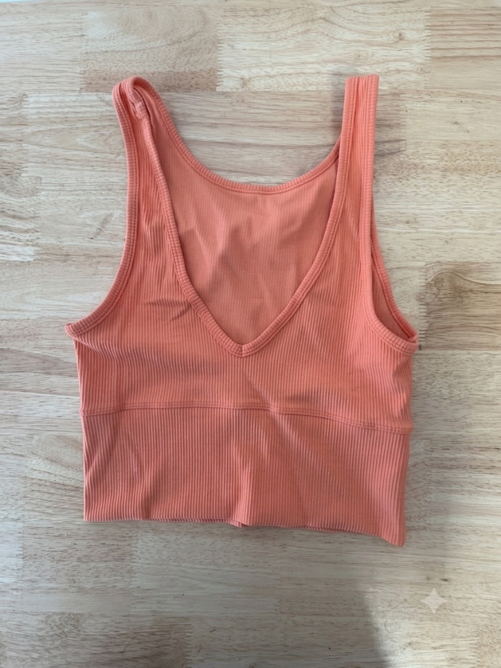 Women's Orange Lululemon Tank Top